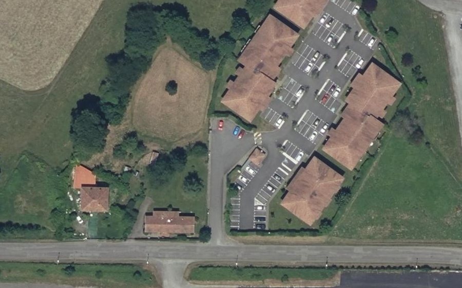 Vue aérienne du Mini-giratoire n°2960887146