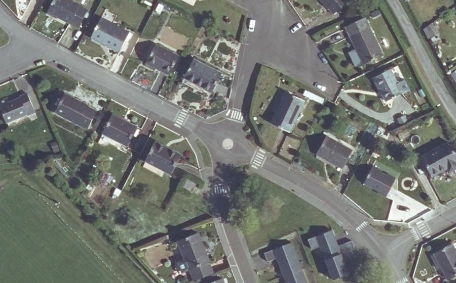 Vue aérienne du Mini-giratoire n°2994740889