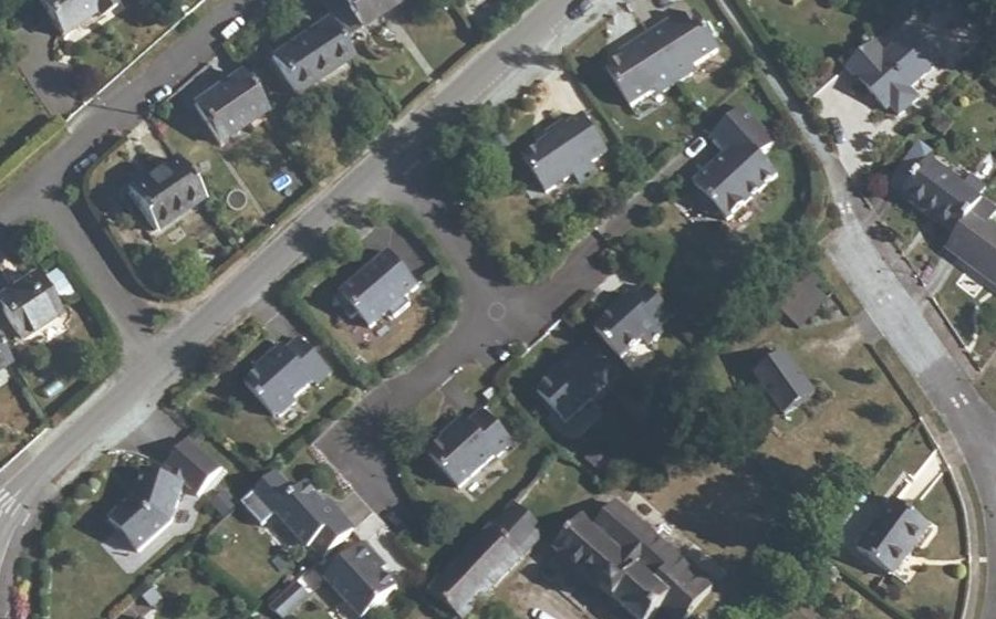 Vue aérienne du Mini-giratoire n°3004952447