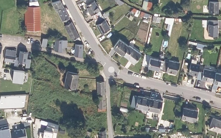 Vue aérienne du Rond-point anonyme n°1030074041