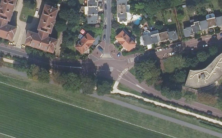 Vue aérienne du Mini-giratoire n°3016438806