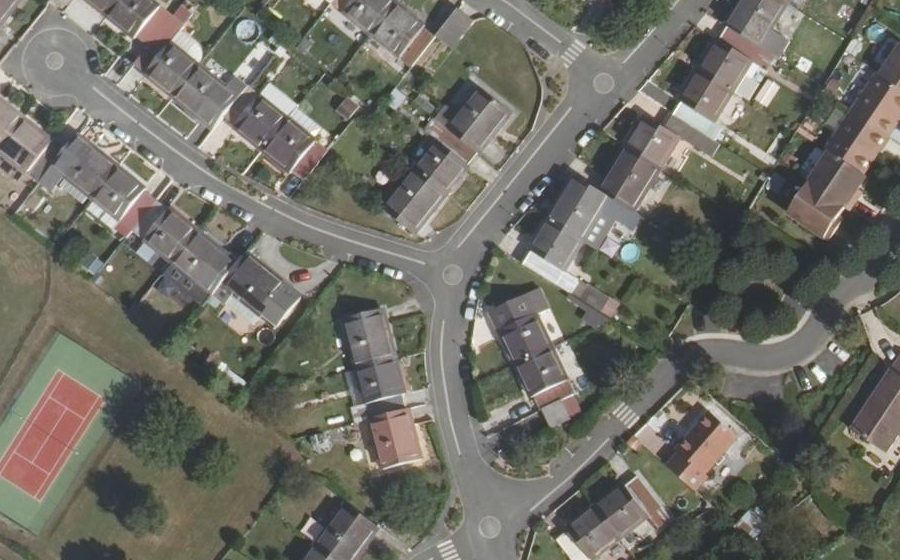 Vue aérienne du Mini-giratoire n°3017276282