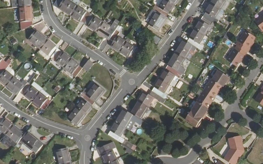Vue aérienne du Mini-giratoire n°3017276293