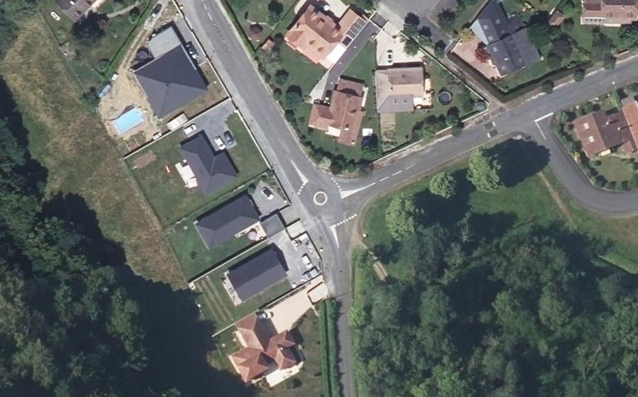 Vue aérienne du Mini-giratoire n°3017821228