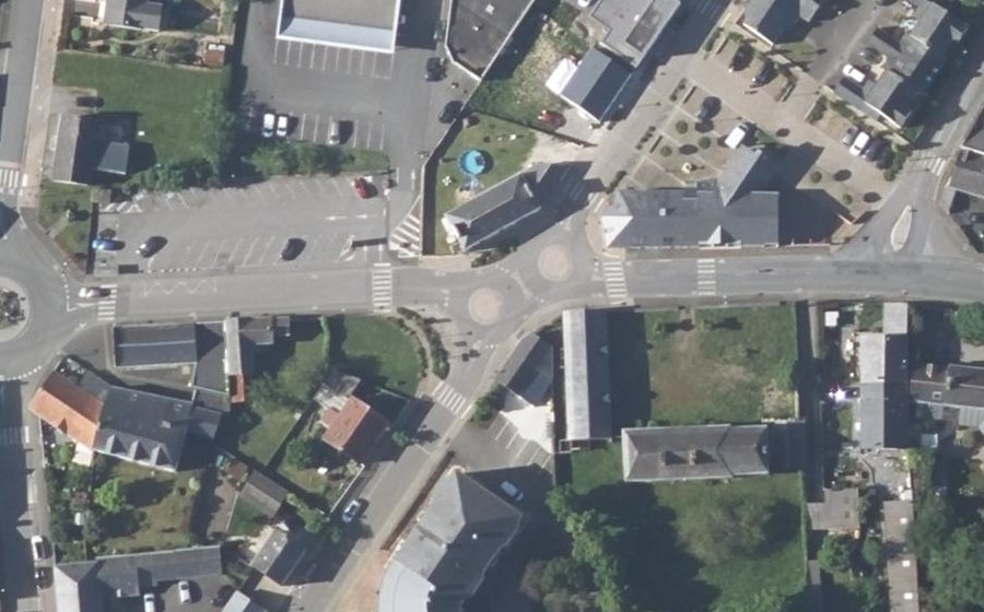 Vue aérienne du Mini-giratoire n°3029861215