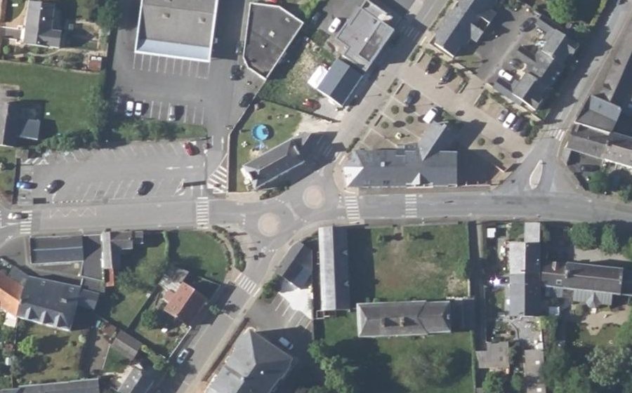 Vue aérienne du Mini-giratoire n°3029861273