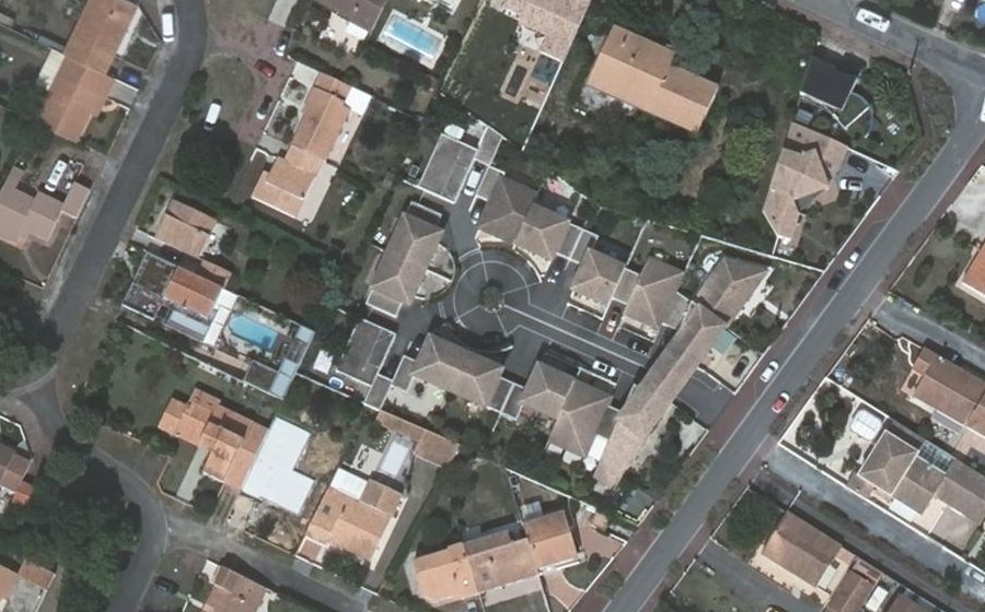 Vue aérienne du Mini-giratoire n°3034605433
