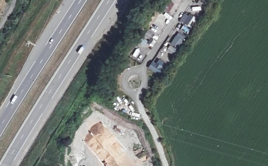 Vue aérienne du Mini-giratoire n°3035048081