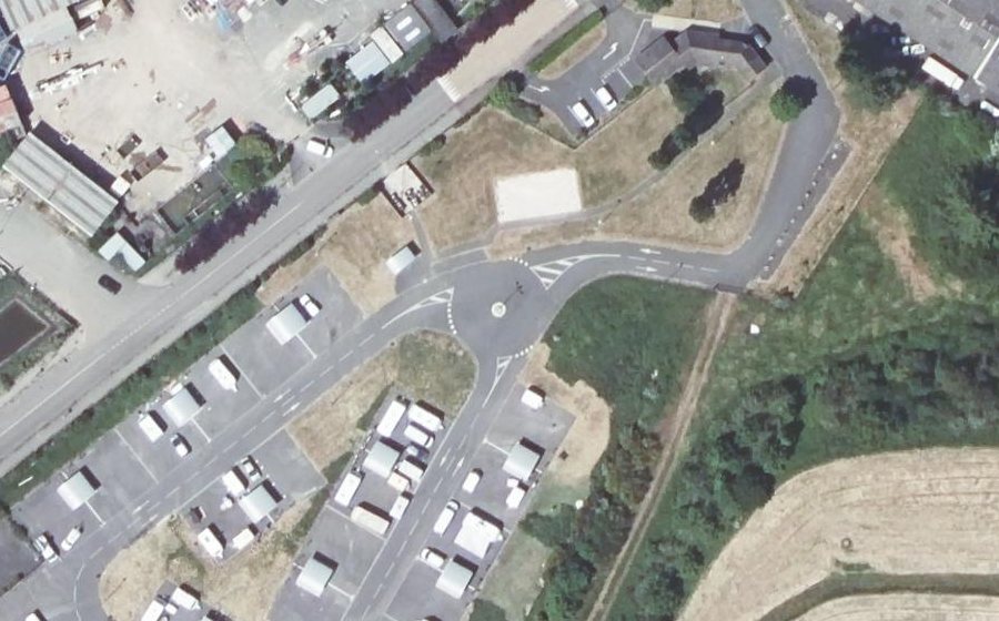 Vue aérienne du Mini-giratoire n°3050415562