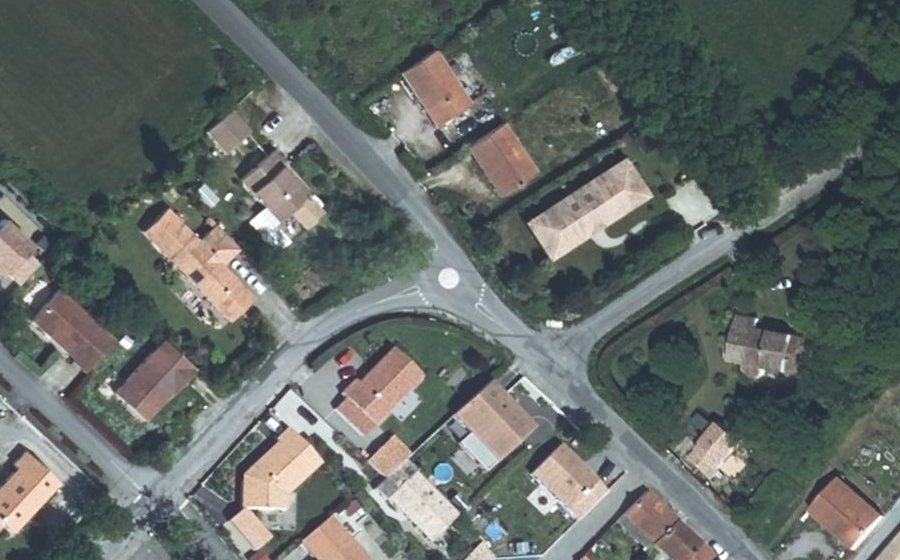 Vue aérienne du Mini-giratoire n°3050995511