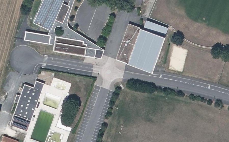 Vue aérienne du Mini-giratoire n°3055199392