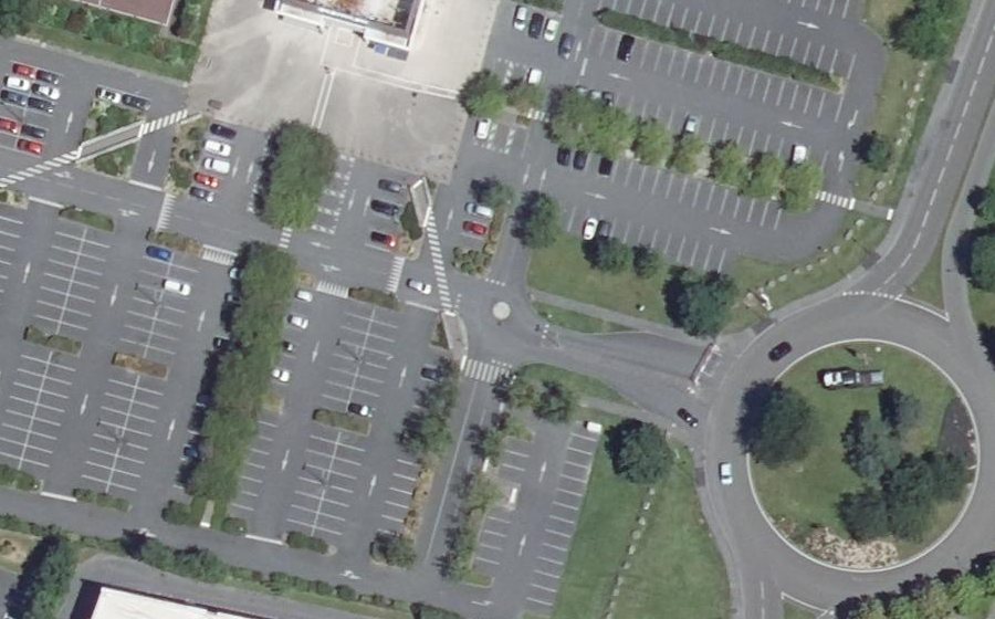 Vue aérienne du Mini-giratoire n°3064929314