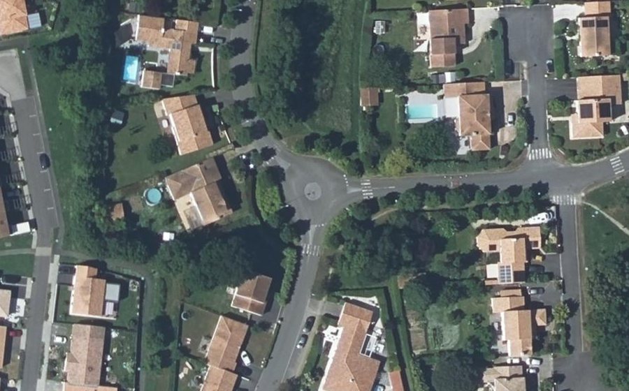 Vue aérienne du Mini-giratoire n°3080075452