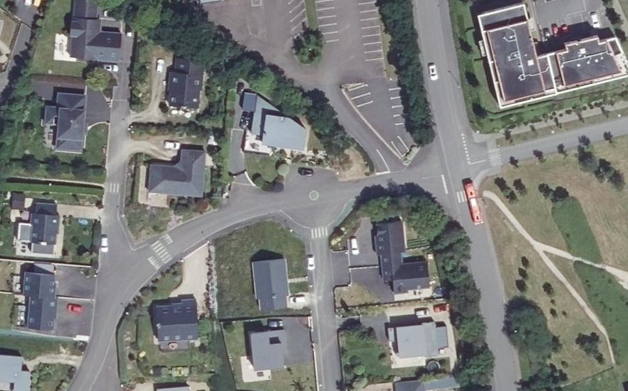 Vue aérienne du Mini-giratoire n°3089634375
