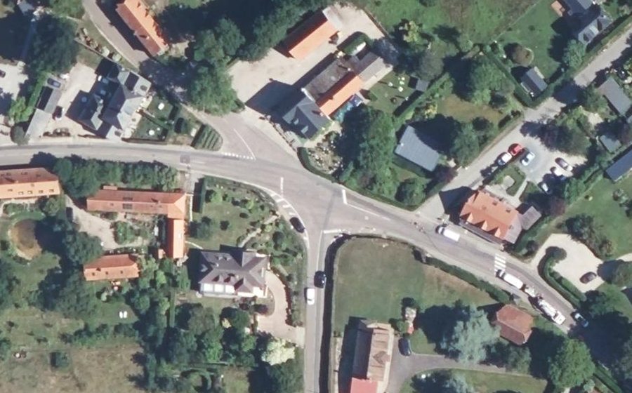 Vue aérienne du Mini-giratoire n°3089792084