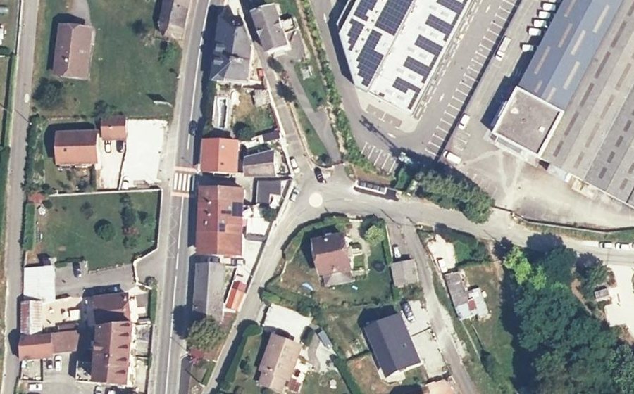 Vue aérienne du Mini-giratoire n°3100473501