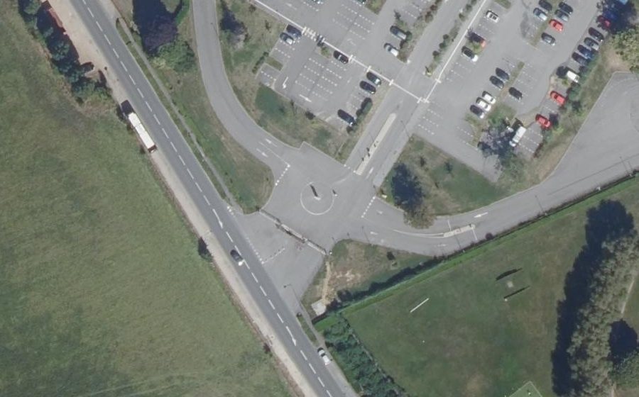 Vue aérienne du Mini-giratoire n°3129152341