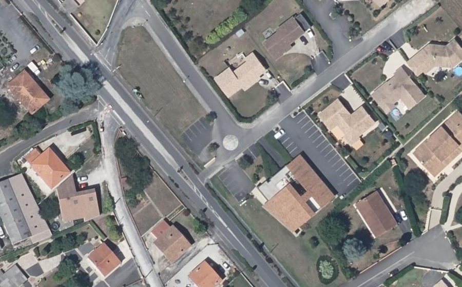 Vue aérienne du Mini-giratoire n°3159305138