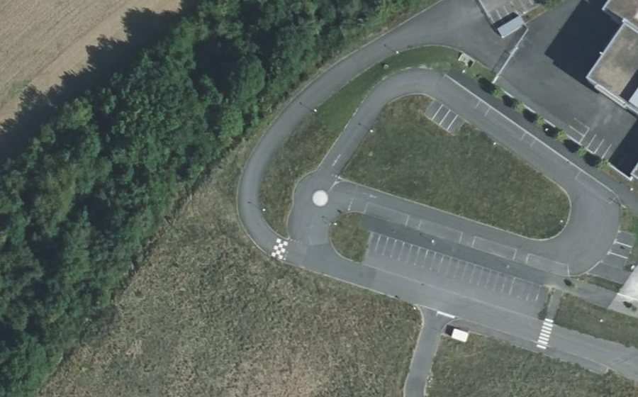Vue aérienne du Mini-giratoire n°3201184788