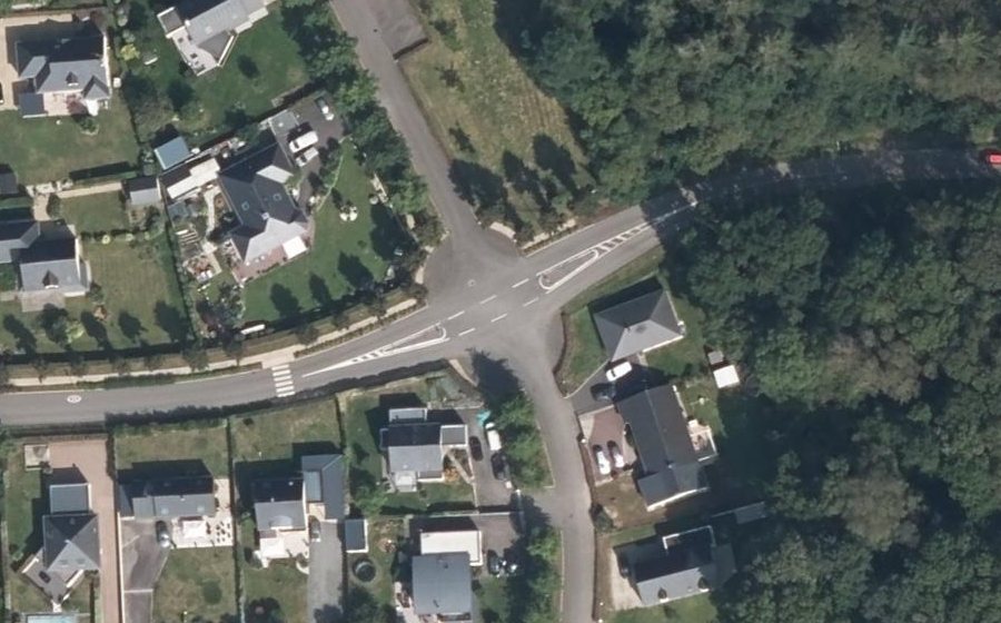 Vue aérienne du Mini-giratoire n°3210323405
