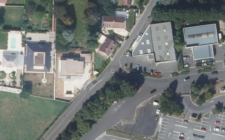 Vue aérienne du Mini-giratoire n°3219997734