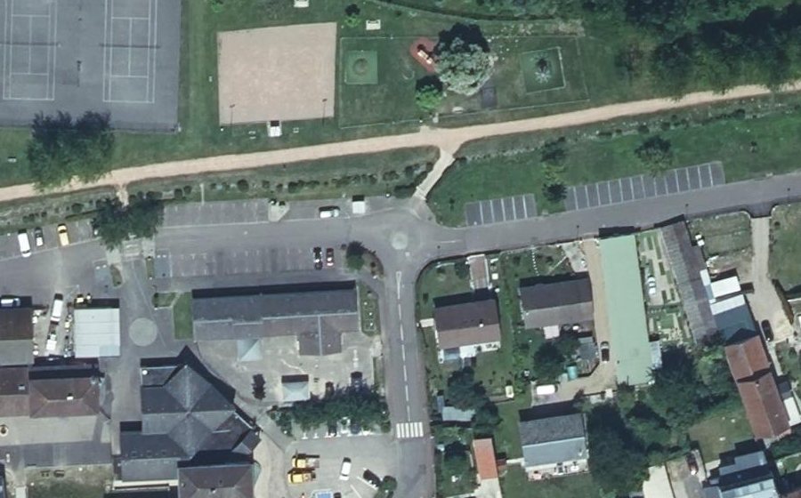 Vue aérienne du Mini-giratoire n°3231521476
