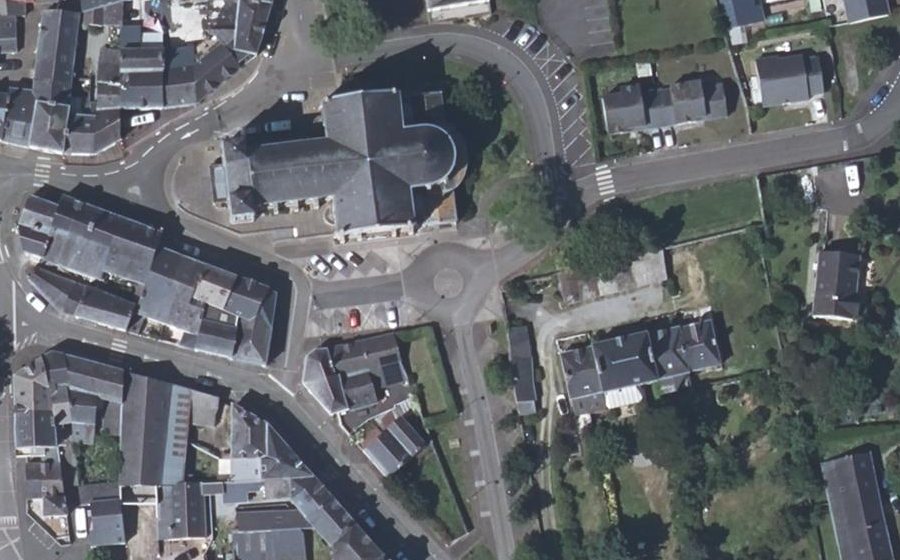 Vue aérienne du Mini-giratoire n°3236367518
