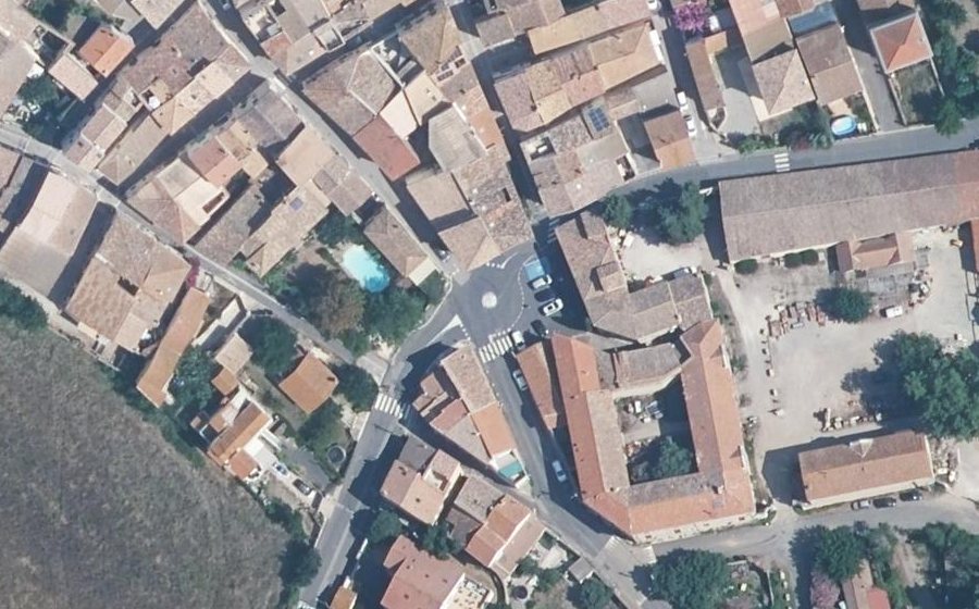 Vue aérienne du Mini-giratoire n°3260949171
