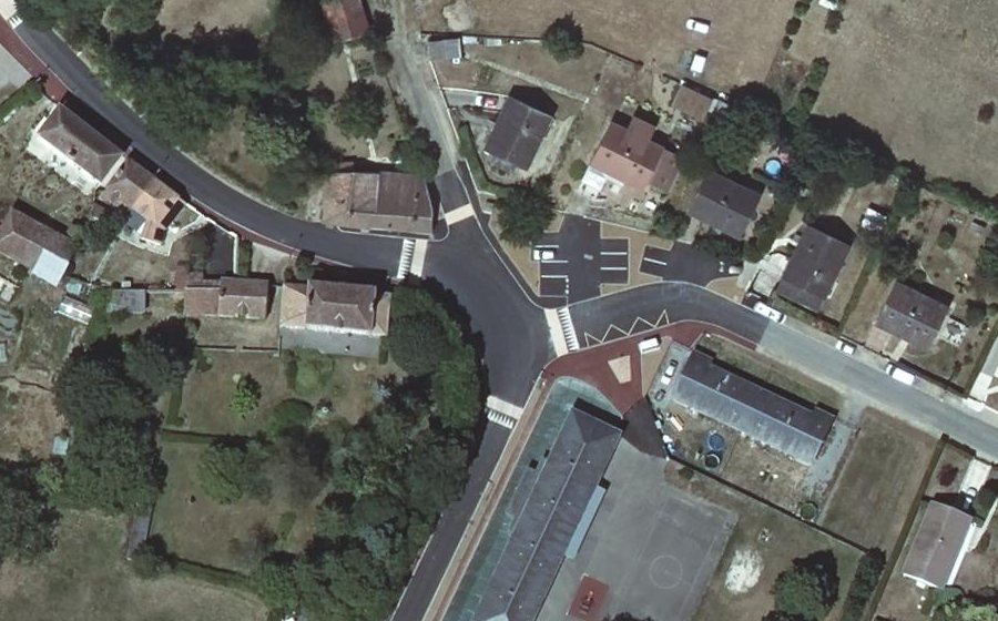 Vue aérienne du Mini-giratoire n°3276754270
