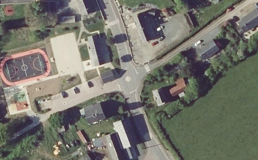 Vue aérienne du Mini-giratoire n°3284866876