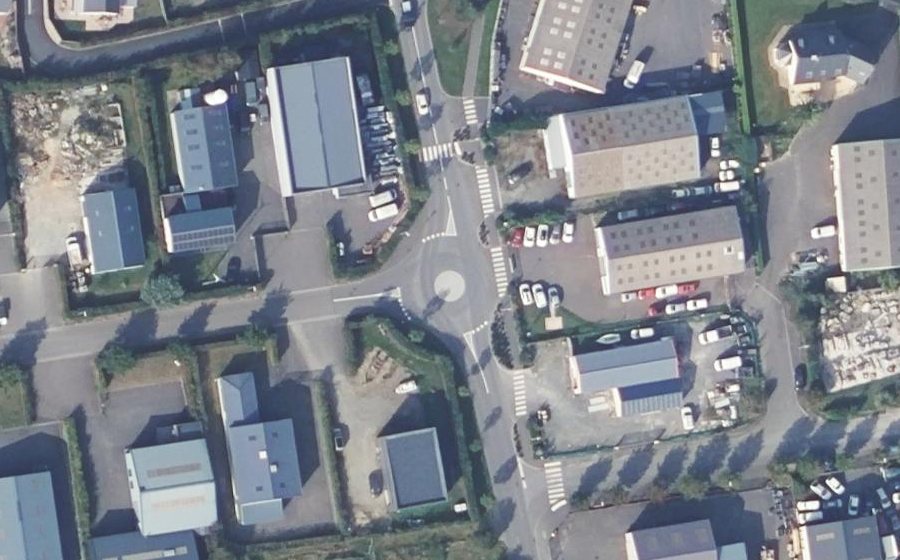 Vue aérienne du Mini-giratoire n°3339768347