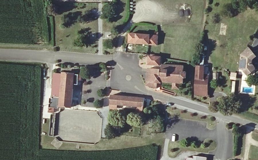 Vue aérienne du Mini-giratoire n°3363164106