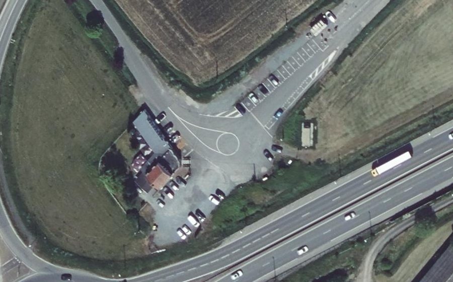 Vue aérienne du Mini-giratoire n°3371627497