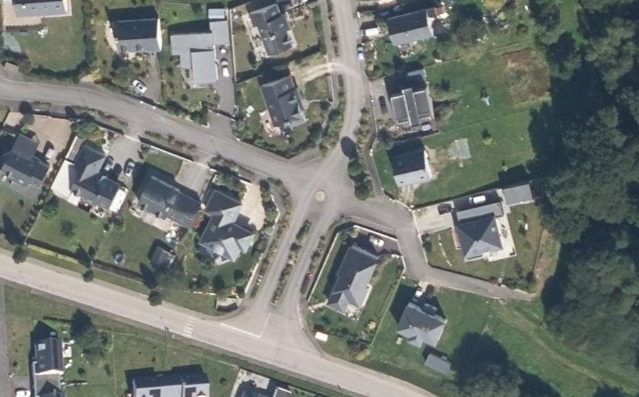 Vue aérienne du Mini-giratoire n°3379613553