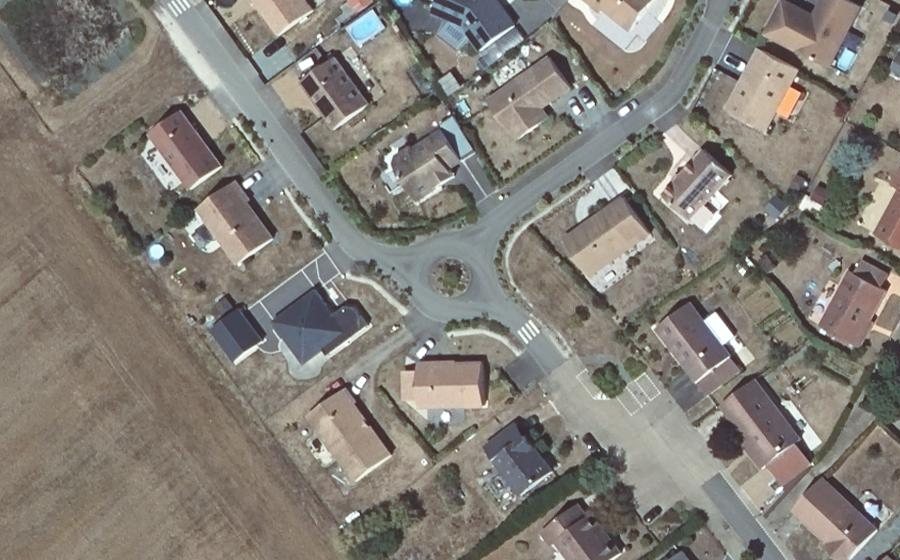 Vue aérienne du Mini-giratoire n°3392793874