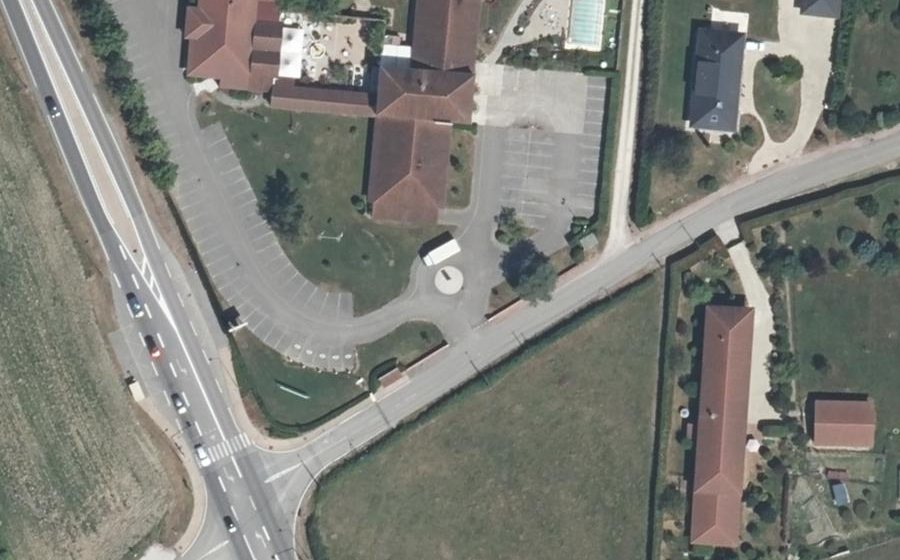 Vue aérienne du Mini-giratoire n°3396408693