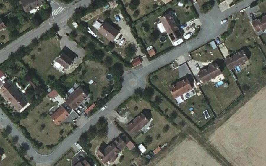 Vue aérienne du Mini-giratoire n°3407404701