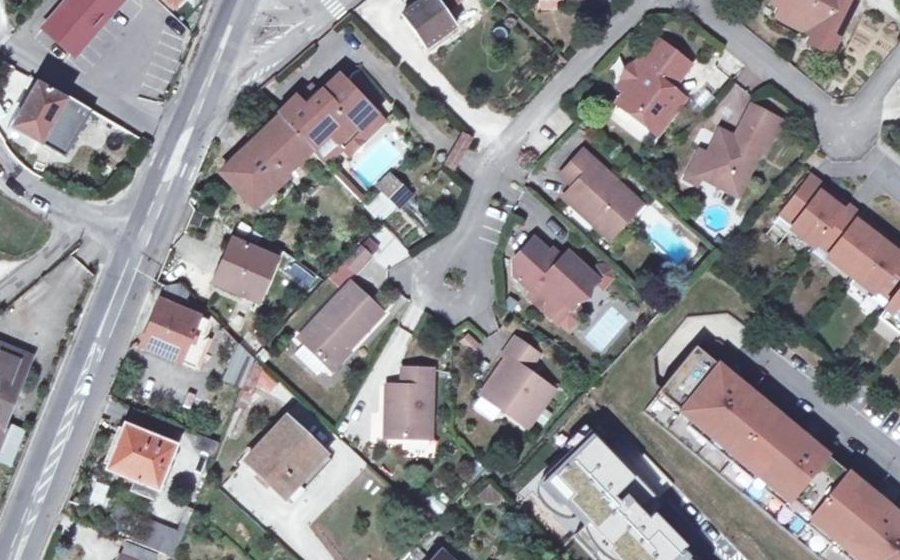 Vue aérienne du Mini-giratoire n°3413692587