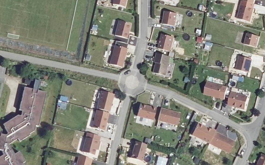Vue aérienne du Mini-giratoire n°3469210043