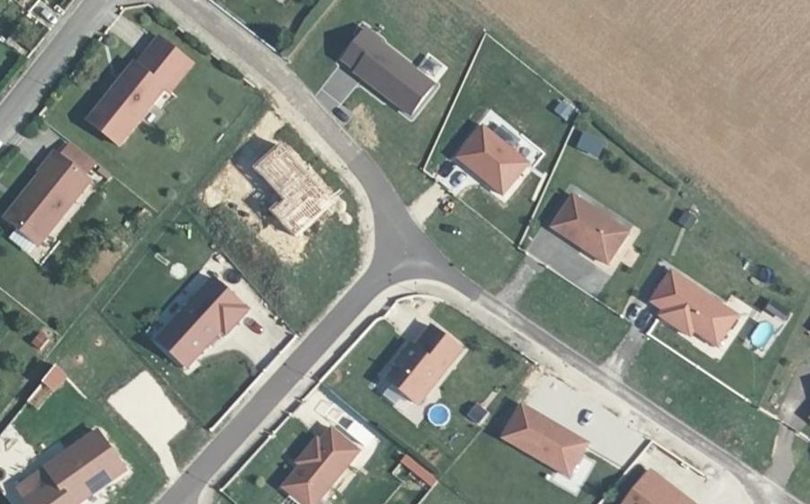 Vue aérienne du Mini-giratoire n°3488384088