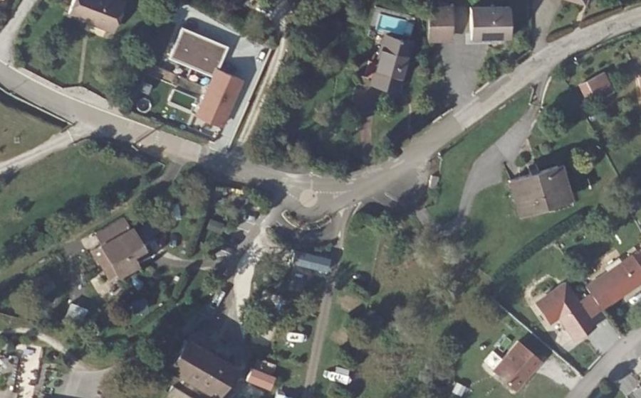 Vue aérienne du Mini-giratoire n°3559238647
