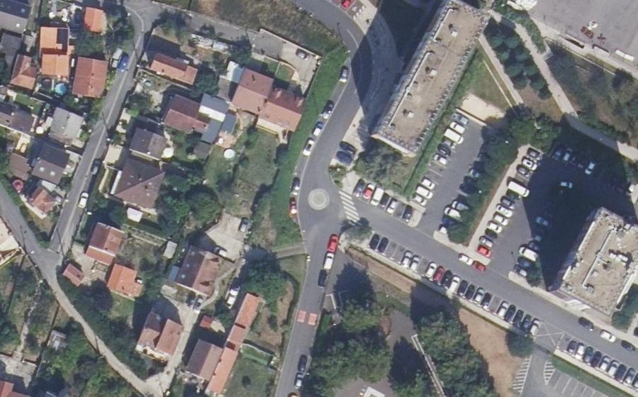 Vue aérienne du Mini-giratoire n°3565823079