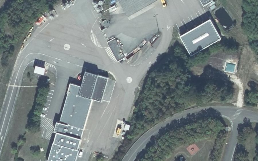 Vue aérienne du Mini-giratoire n°3572692279