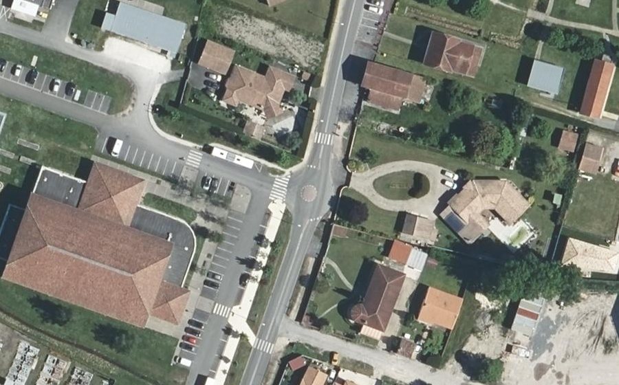 Vue aérienne du Mini-giratoire n°3664938727