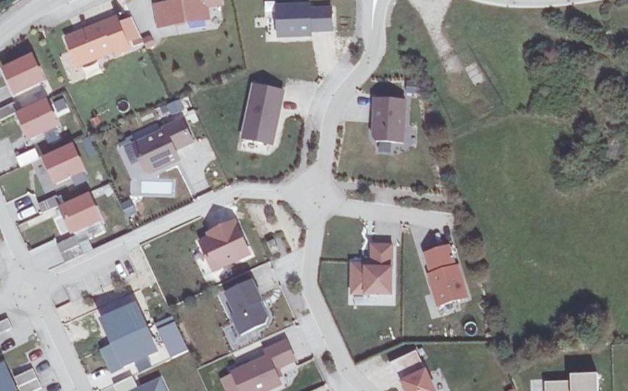 Vue aérienne du Mini-giratoire n°3665044957
