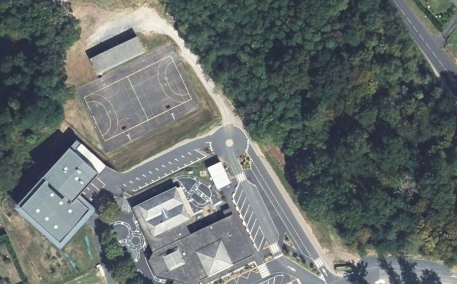 Vue aérienne du Mini-giratoire n°3691534966