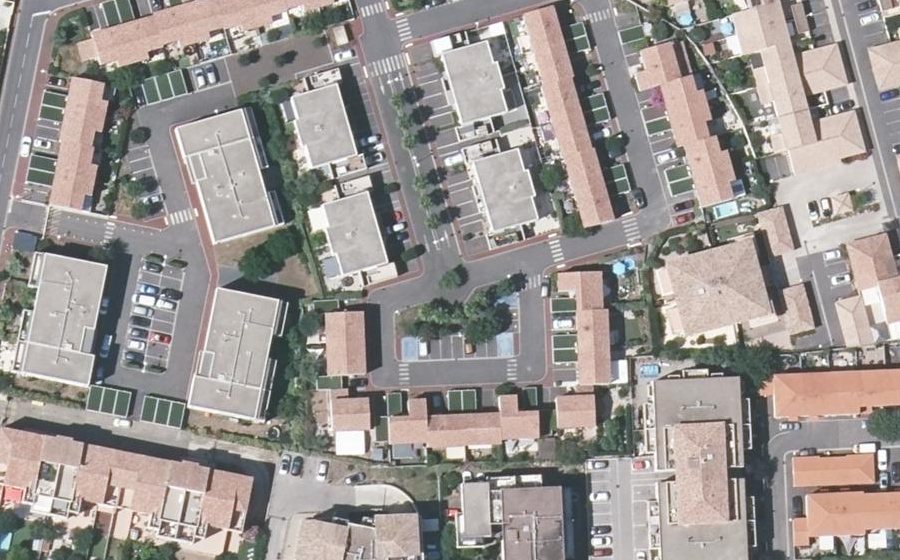 Vue aérienne du Mini-giratoire n°3697966612