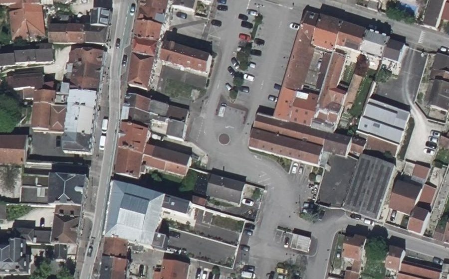 Vue aérienne du Mini-giratoire n°3705307061