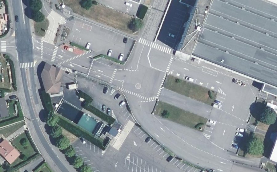 Vue aérienne du Mini-giratoire n°3707583272