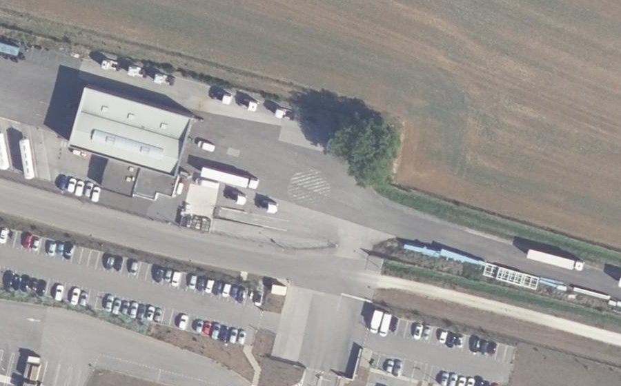 Vue aérienne du Mini-giratoire n°3707789937